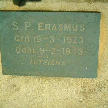 ERASMUS S.P. 1923-1943