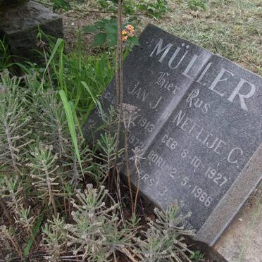 MULLER Jan J. 1913-1972 &amp; Neeltje C. 1927-1966