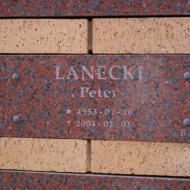 LANECKI Peter 1953-2004