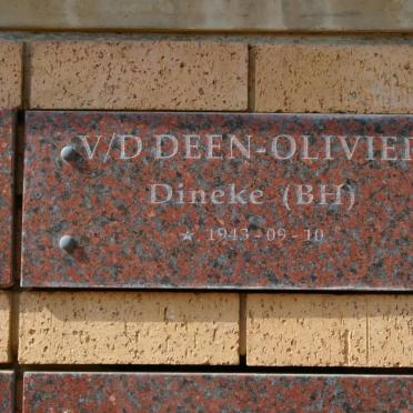 OLIVIER B.H., v.d. Deen 1943-