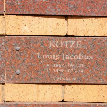 KOTZE Louis Jacobus 1967-1999
