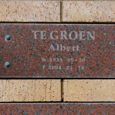 GROEN Albert, te 1935-2004