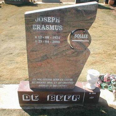 BEER Joseph Erasmus, de 1924-2000