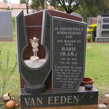 EEDEN M.J.M., van 1947-2005