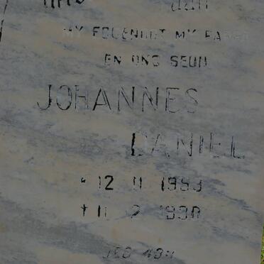 ESTERHUIZEN Johannes Daniel 1953-1980