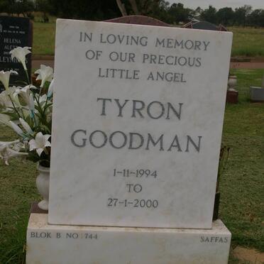 GOODMAN Tyron 1994-2000