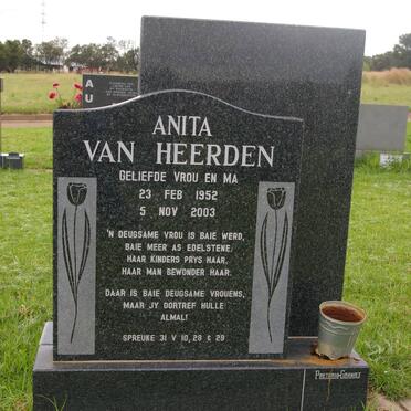 HEERDEN Anita, van 1952-2003