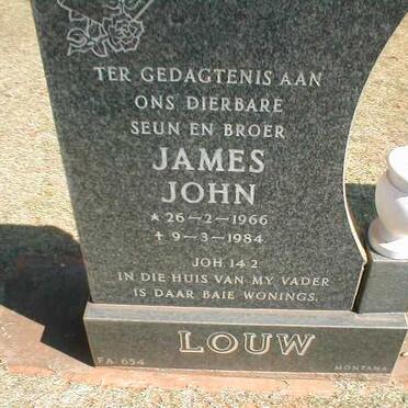 LOUW James John 1966-1984