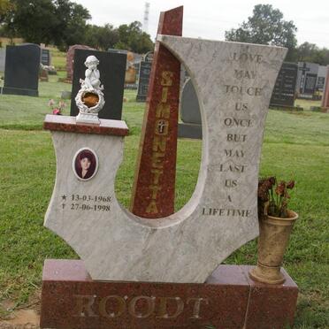 ROODT Simonetta 1968-1998