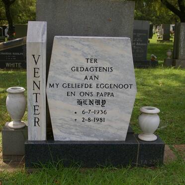 VENTER Henry 1936-1981