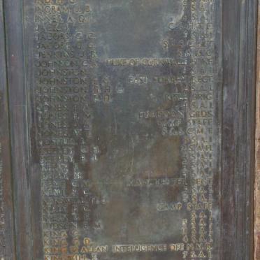 10. Roll of Honour 1914-1918 - 1st plaque