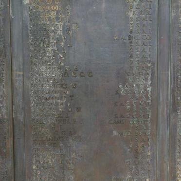 08. Roll of Honour 1914-1918 - 1st plaque