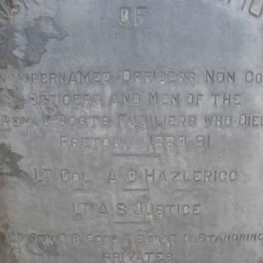 1st Royal Scots Fusiliers 1880-1881