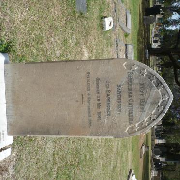 BARENDSEN Barendina Catharina nee Barendsen 1861-1899