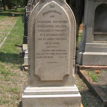 CELLIERS Magdalena Roeloffina Margaretha -1889