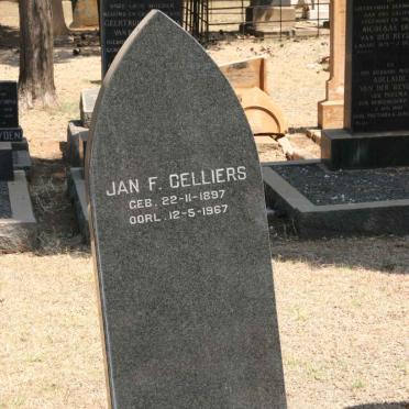 CELLIERS Jan F.E. -1940 &amp; Susanna Jacoba DURR -1926 :: CELLIERS Jan F. 1897-1967