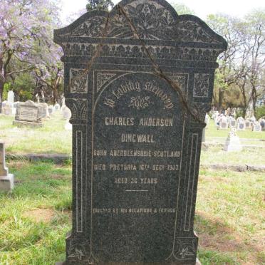 DINGWALL Charles Anderson -1903