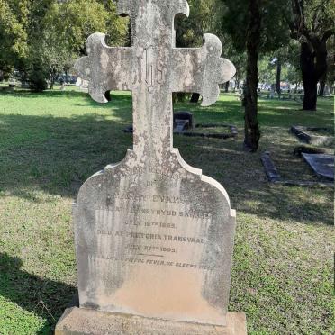 EVANS Harry 1855-1895