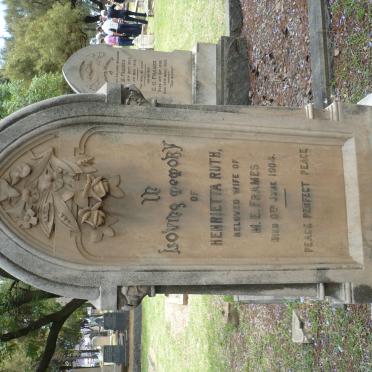 FRAMES Henrietta Ruth -1904