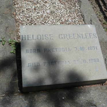 GREENLEES Heloise 1871-1958