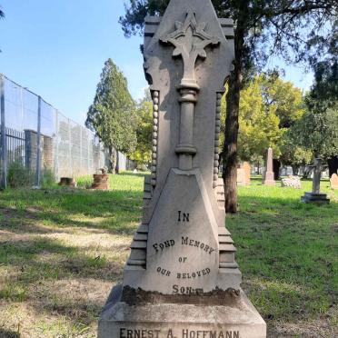 HOFMANN Ernest A. 1853-1881