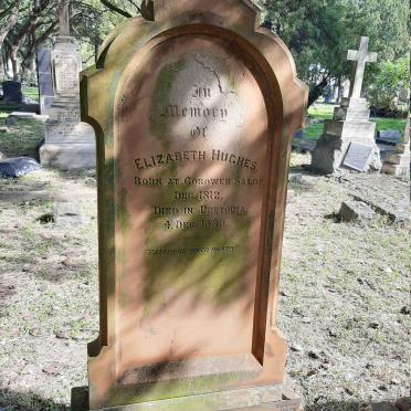 HUGHES Elizabeth 1812-1889