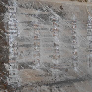 HUGO Thomas 1871-1902