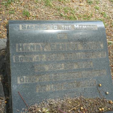 HECK Henry Ernest 18?5-1940