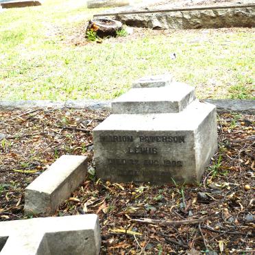 LEWIS Marion Paterson -1902