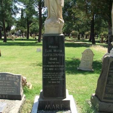 MARE Elsie Maria Aletta Stephina 1886-1947