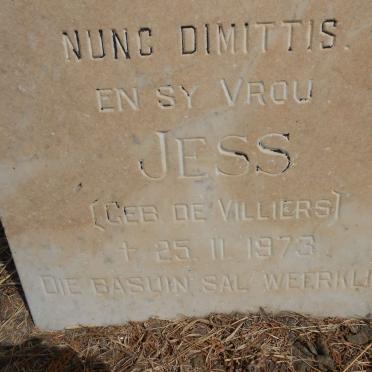 MARITZ C.J.F. 1862-1902 :: MARITZ Gerhardus Jacobus 1889-1964 &amp; Jess DE VILLIERS -1973