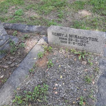 McNAUGHTON Henry J. 1858-1924