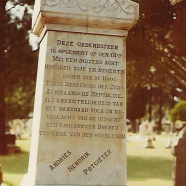 POTGIETER Andries Hendrik