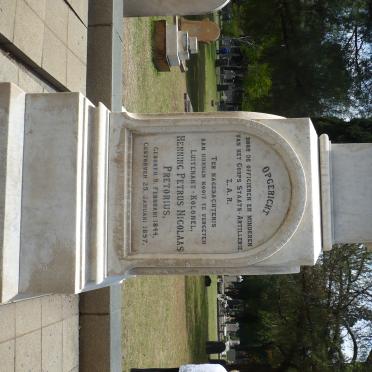 PRETORIUS Henning Petrus Nicholaas 1844-1897