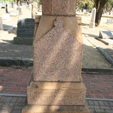 ROOS Francois J. -1900