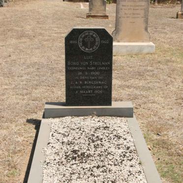 STROLMAN Boris, von -1900
