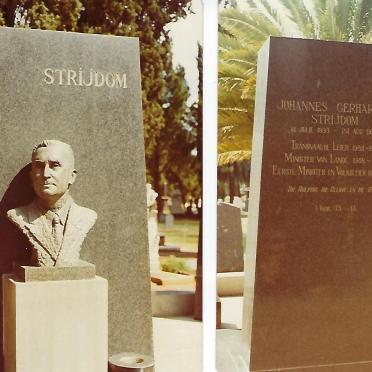 STRIJDOM Johannes Gerhardus 1893-1958 &amp; Susan DE KLERK 1910-1999