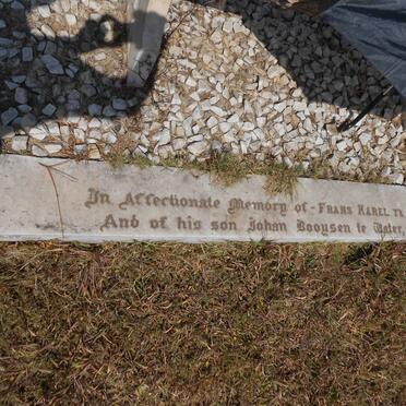 WATER Frans Karel, te 1860-1890 :: TE WATER Johan Booysen 1889-1914