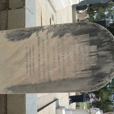 ANDREW Tom 1857- 1896 &amp; A.L. :: ANDREW Tommy -1896 :: ANDREW Robert