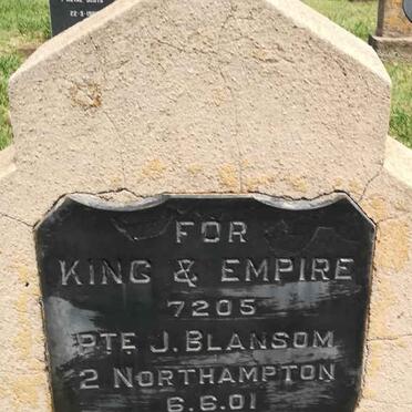 BLANSOM J. -1901