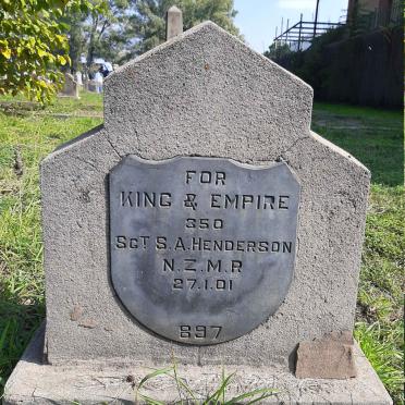 HENDERSON S.A. -1901