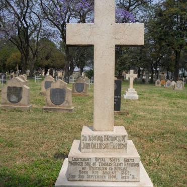 HARRISON John Collinson 1869-1900