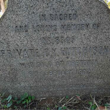 HUTCHISON G.Y. -1902