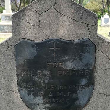 SHOESMITH J. -1900