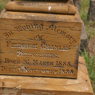 ZEEDERBERG Frederick Charles 1888-1888