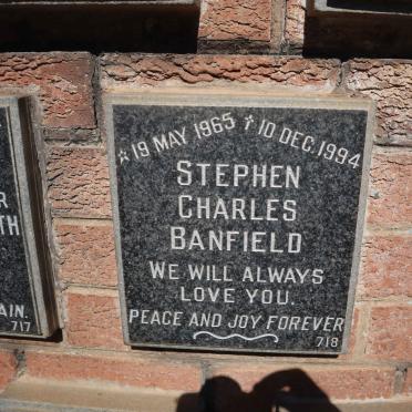 BANFIELD Stephan Charles 1965-1994