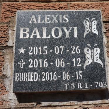 BALOYI Alexis 2015-2016
