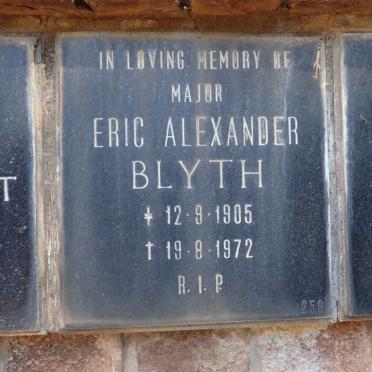 BLYTH Eric Alexander 1905-1972