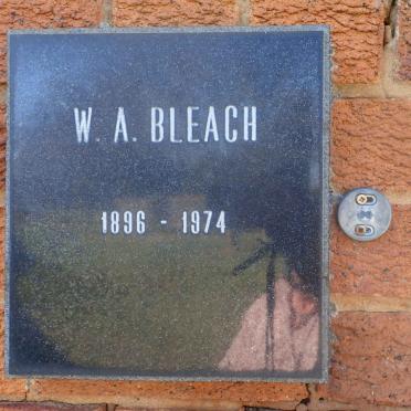 BLEACH W.A. 1896-1974