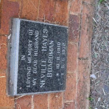 BOARDMAN Neville Hayes 1910-1972